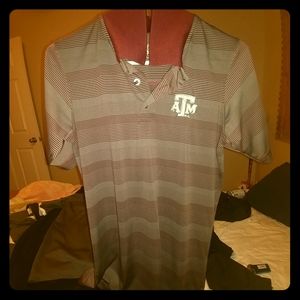 Aggies ShortSleeve Polo Style Shirt